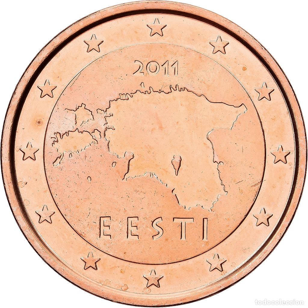 Monedas antiguas de Europa: [#1552019] Estonia, 2 Euro Cent, 2011, Vantaa, Cobre chapado en acero, EBC+, KM:62