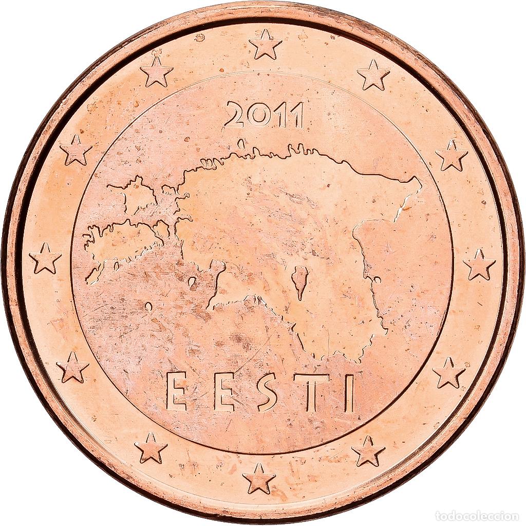 Monedas antiguas de Europa: [#1552020] Estonia, 5 Euro Cent, 2011, Vantaa, Cobre chapado en acero, EBC+, KM:63