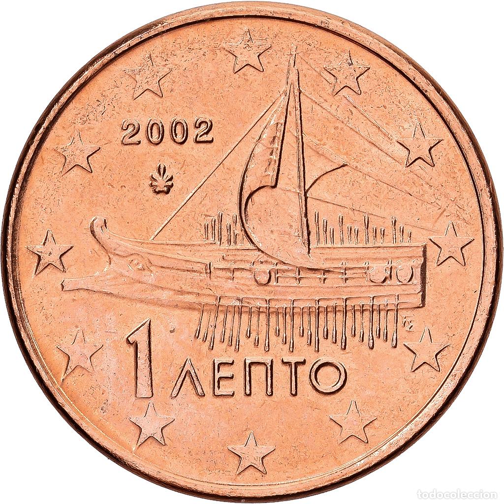 Monedas antiguas de Europa: [#1552024] Grecia, Euro Cent, 2002, Athens, Cobre chapado en acero, EBC+, KM:181