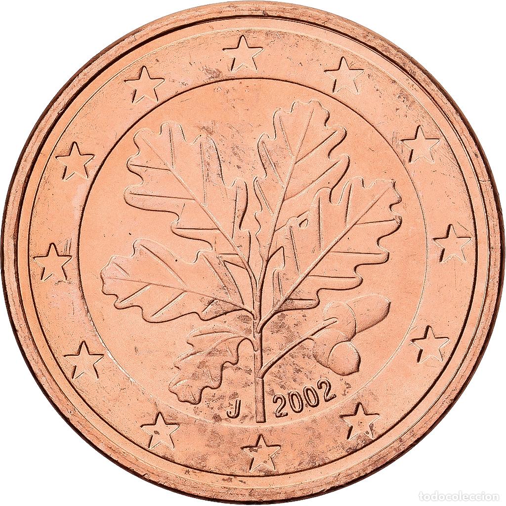Monedas antiguas de Europa: [#1552032] ALEMANIA - REP&Uacute;BLICA FEDERAL, 5 Euro Cent, 2002, Hambourg, Cobre chapado en