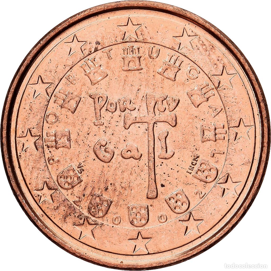 Monedas antiguas de Europa: [#1552042] Portugal, Euro Cent, 2002, Lisbon, Cobre chapado en acero, EBC+, KM:740