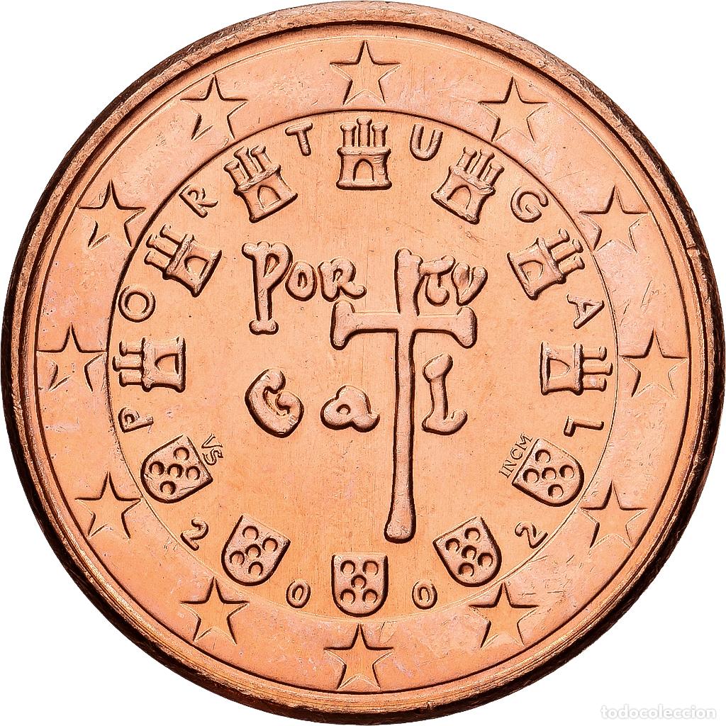 Monedas antiguas de Europa: [#1552044] Portugal, 5 Euro Cent, 2002, Lisbon, Cobre chapado en acero, EBC+, KM:742