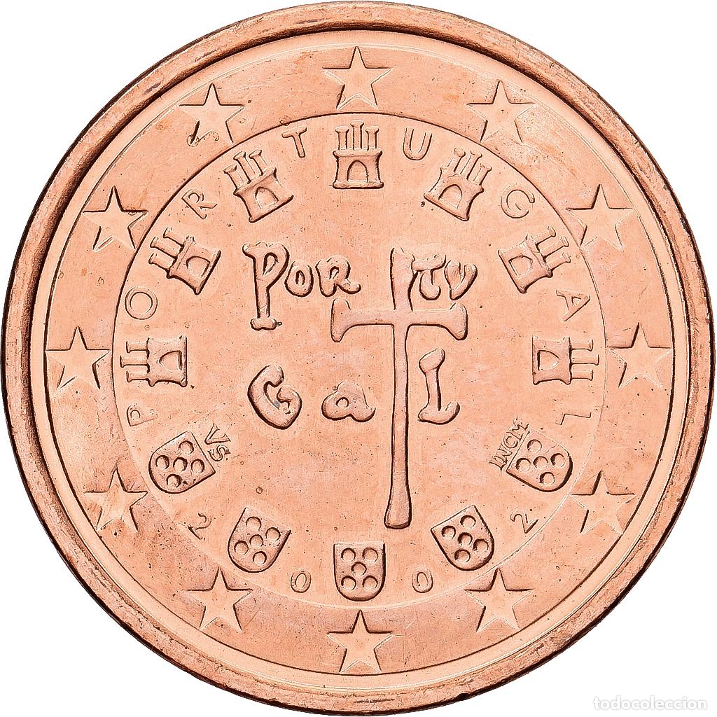 Monedas antiguas de Europa: [#1552043] Portugal, 2 Euro Cent, 2002, Lisbon, Cobre chapado en acero, EBC+, KM:741
