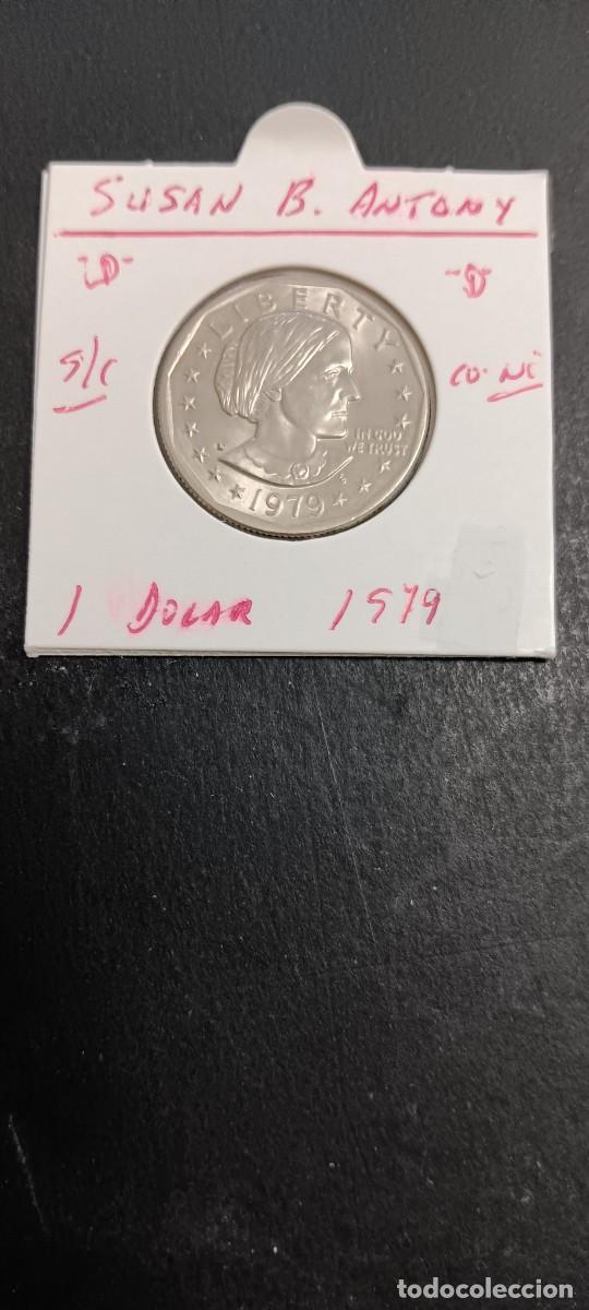 Monedas antiguas de Europa: USA 1 DOLAR 1979 S/C KM=207 (CUPRONIQUEL)SUSAN B. ANTONY CECA D