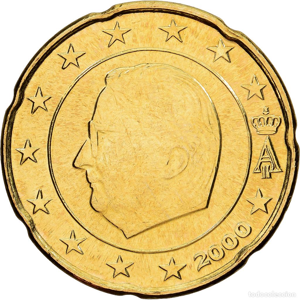Monedas antiguas de Europa: [#1552058] B&eacute;lgica, Albert II, 20 Euro Cent, 2000, Brussels, Lat&oacute;n, EBC+, KM:228
