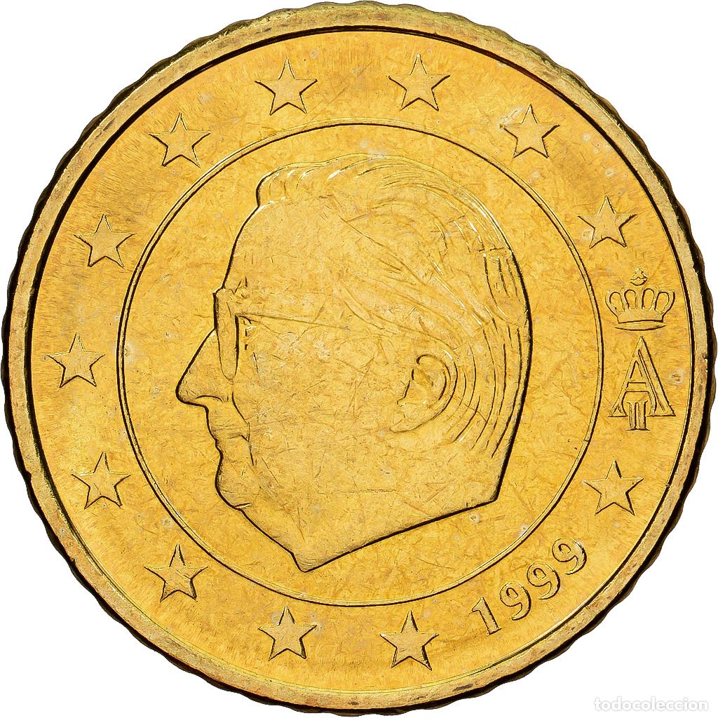 Monedas antiguas de Europa: [#1552059] B&eacute;lgica, Albert II, 50 Euro Cent, 1999, Brussels, Lat&oacute;n, EBC+, KM:229