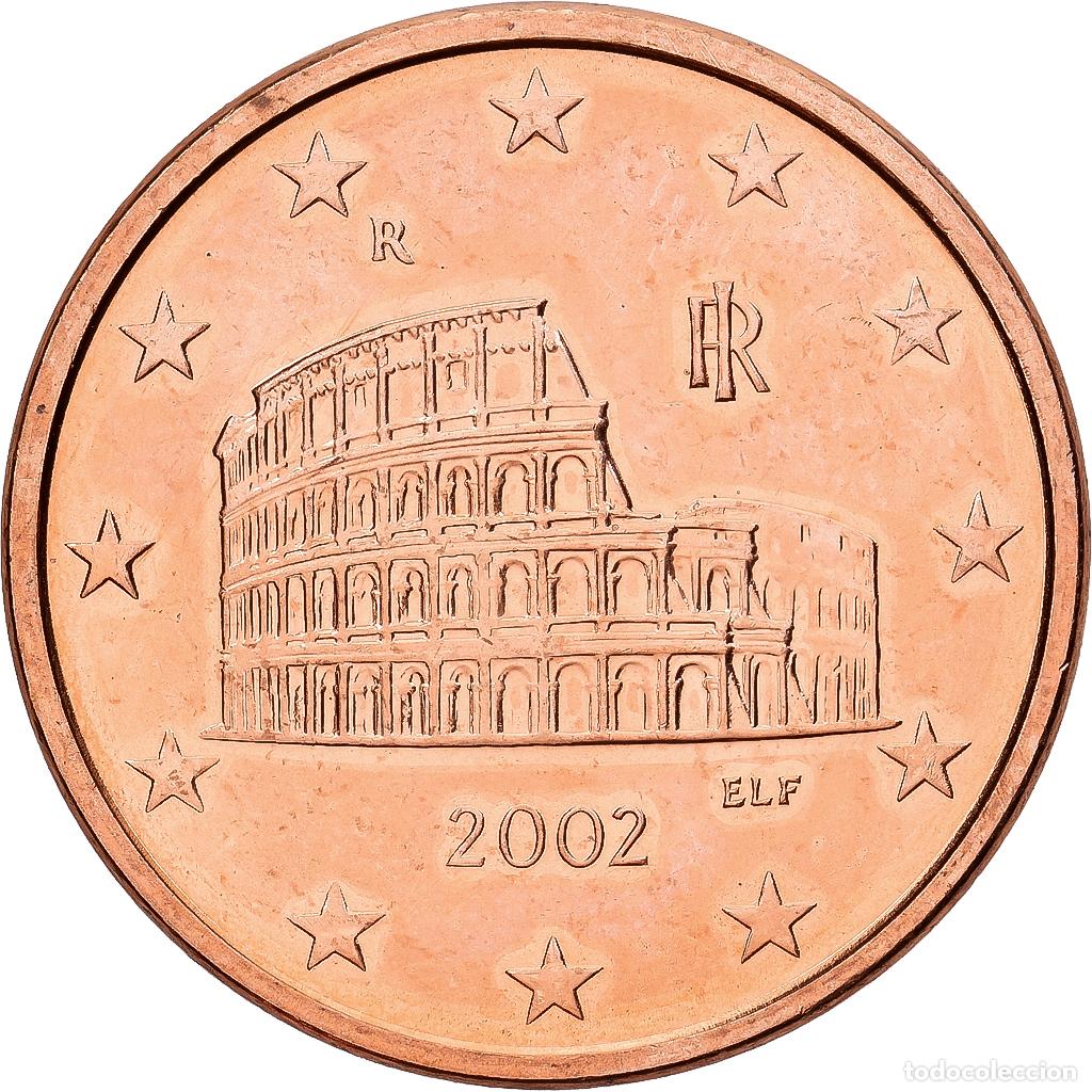 Monedas antiguas de Europa: [#1552062] Italia, 5 Euro Cent, 2002, Rome, Cobre chapado en acero, EBC+, KM:212
