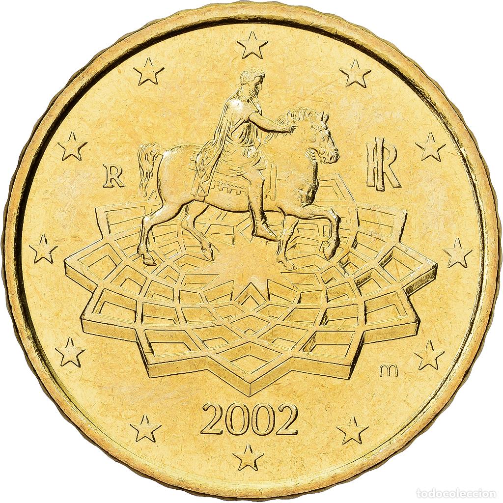Monedas antiguas de Europa: [#1552065] Italia, 50 Euro Cent, 2002, Rome, Lat&oacute;n, EBC+, KM:215