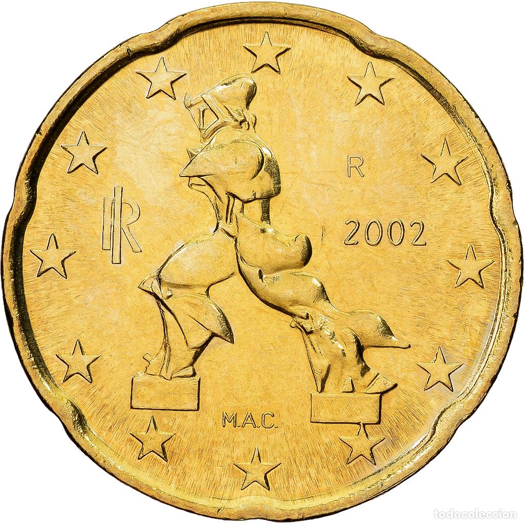 Monedas antiguas de Europa: [#1552064] Italia, 20 Euro Cent, 2002, Rome, Lat&oacute;n, EBC+, KM:214