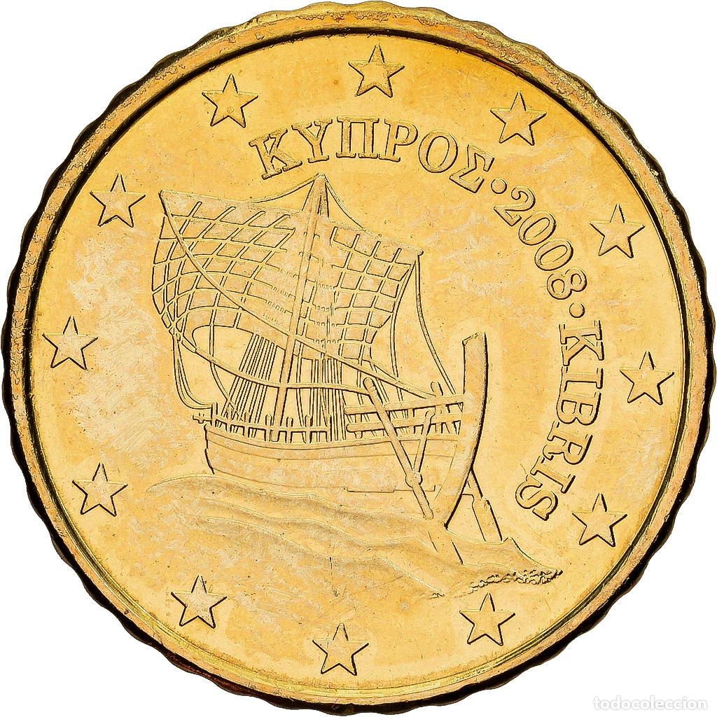 Monedas antiguas de Europa: [#1552069] Chipre, 10 Euro Cent, 2008, Lat&oacute;n, EBC+, KM:81