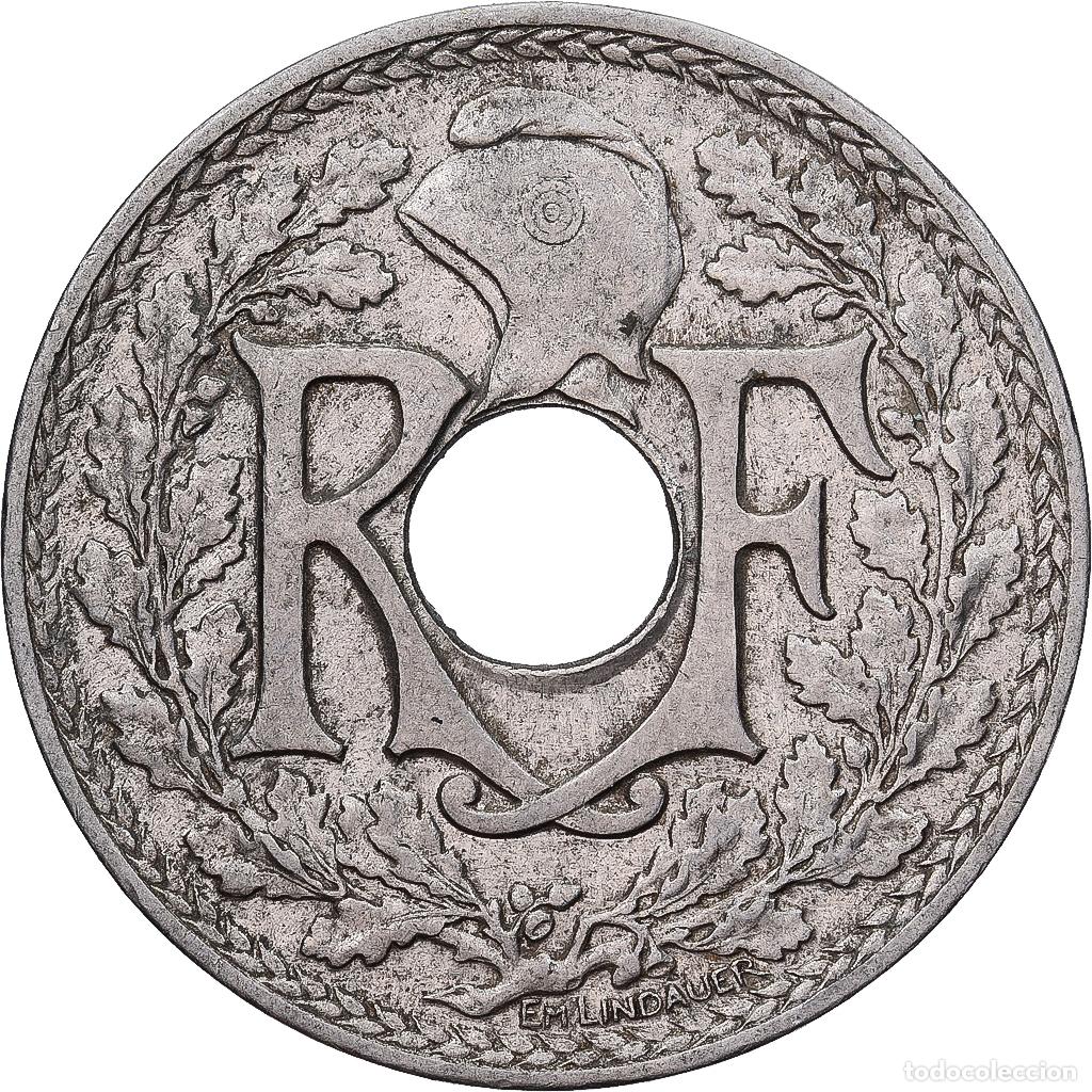 Monedas antiguas de Europa: [#1552073] Francia, 25 Centimes, Lindauer, 1914, Paris, N&iacute;quel, MBC, Gadoury:379, KM:867