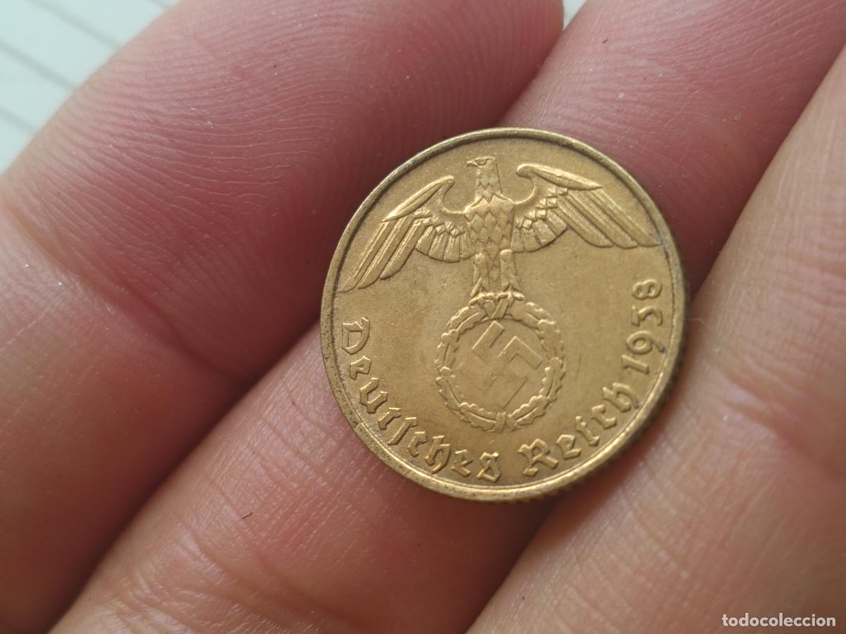 Monedas antiguas de Europa: ALEMANIA NAZI 5 REICHSPFENNIG 1938 A