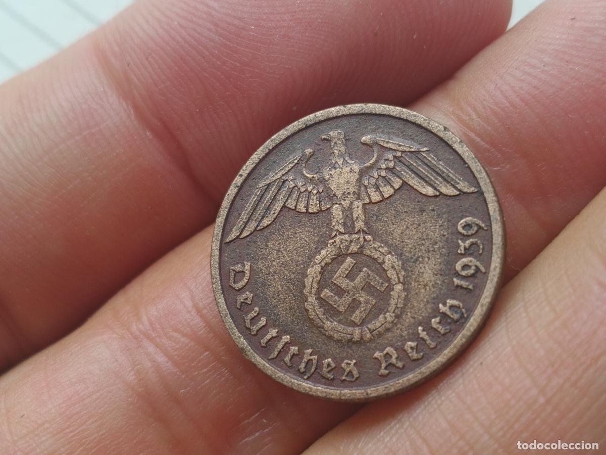 Monedas antiguas de Europa: ALEMANIA NAZI 2 REICHSPFENNIG 1939 A