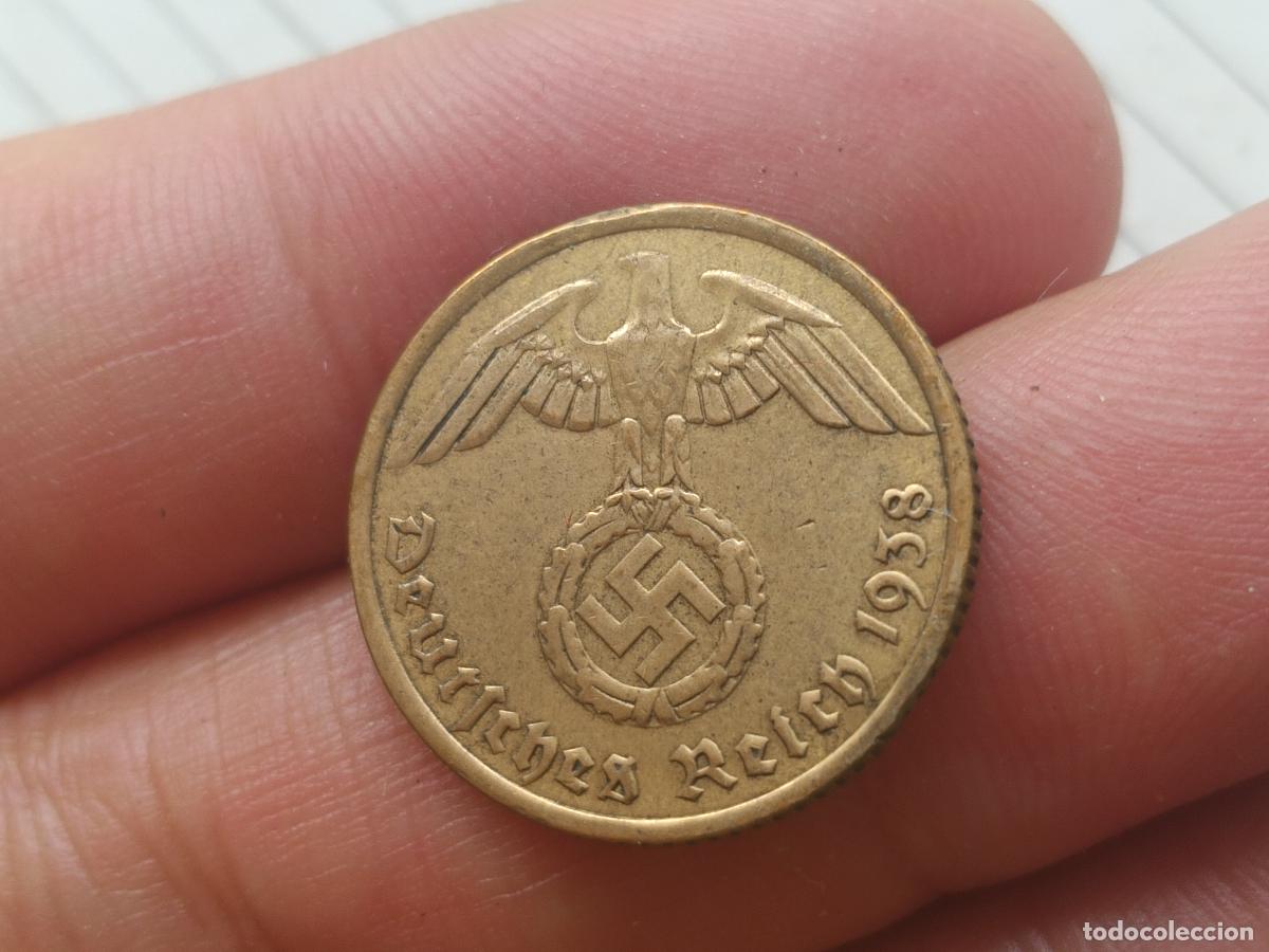Monedas antiguas de Europa: ALEMANIA NAZI 10 REICHSPFENNIG 1938 A