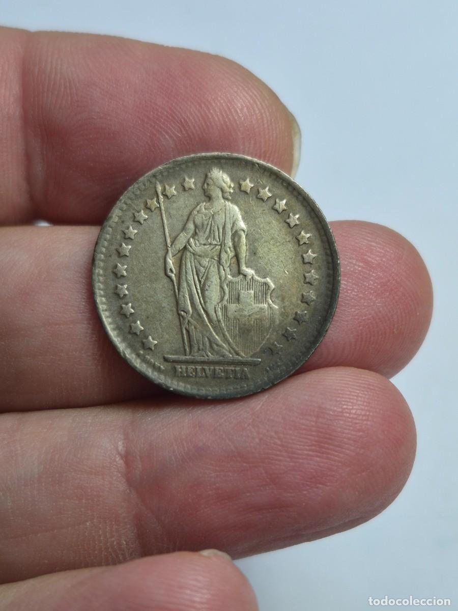 Monedas antiguas de Europa: NT/ SUIZA 1 FRANCO 1945 PLATA (M1448)