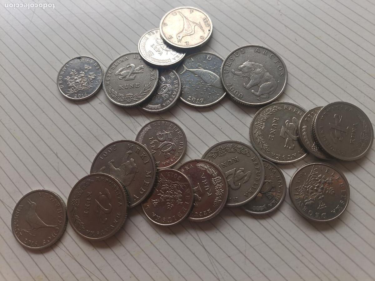 Monedas antiguas de Europa: Croacia: 27,50 kuna en monedas
