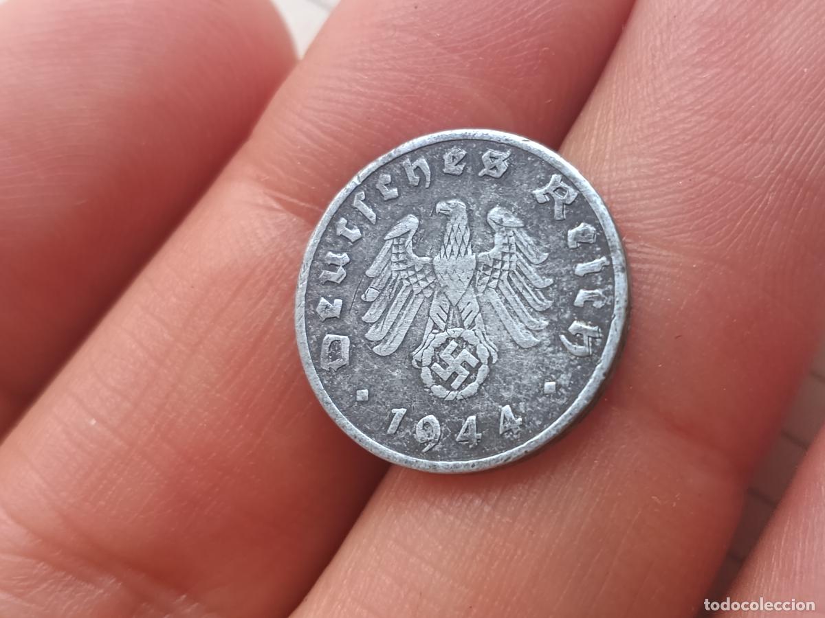 Monedas antiguas de Europa: ALEMANIA. 1 reichspfennig 1944 G