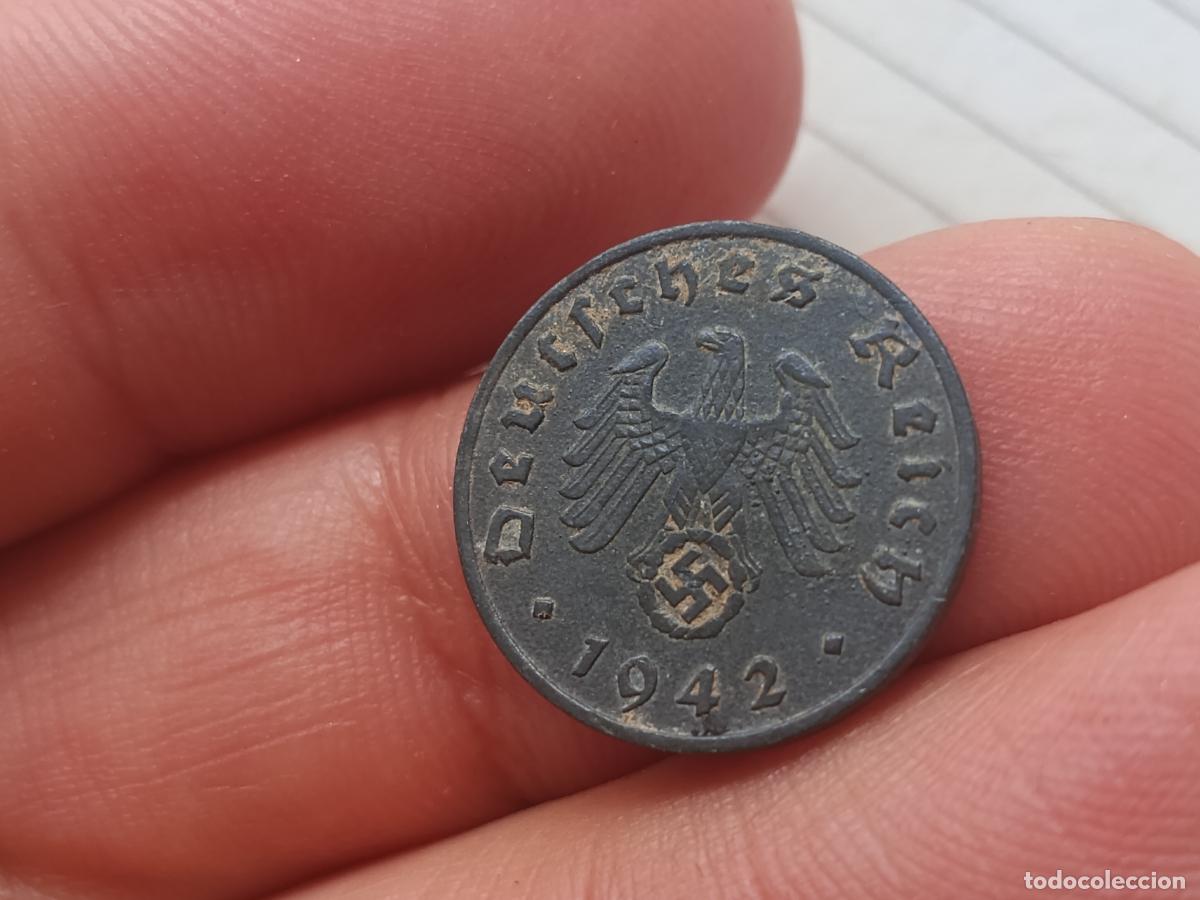 Monedas antiguas de Europa: ALEMANIA. 1 reichspfennig 1942 J