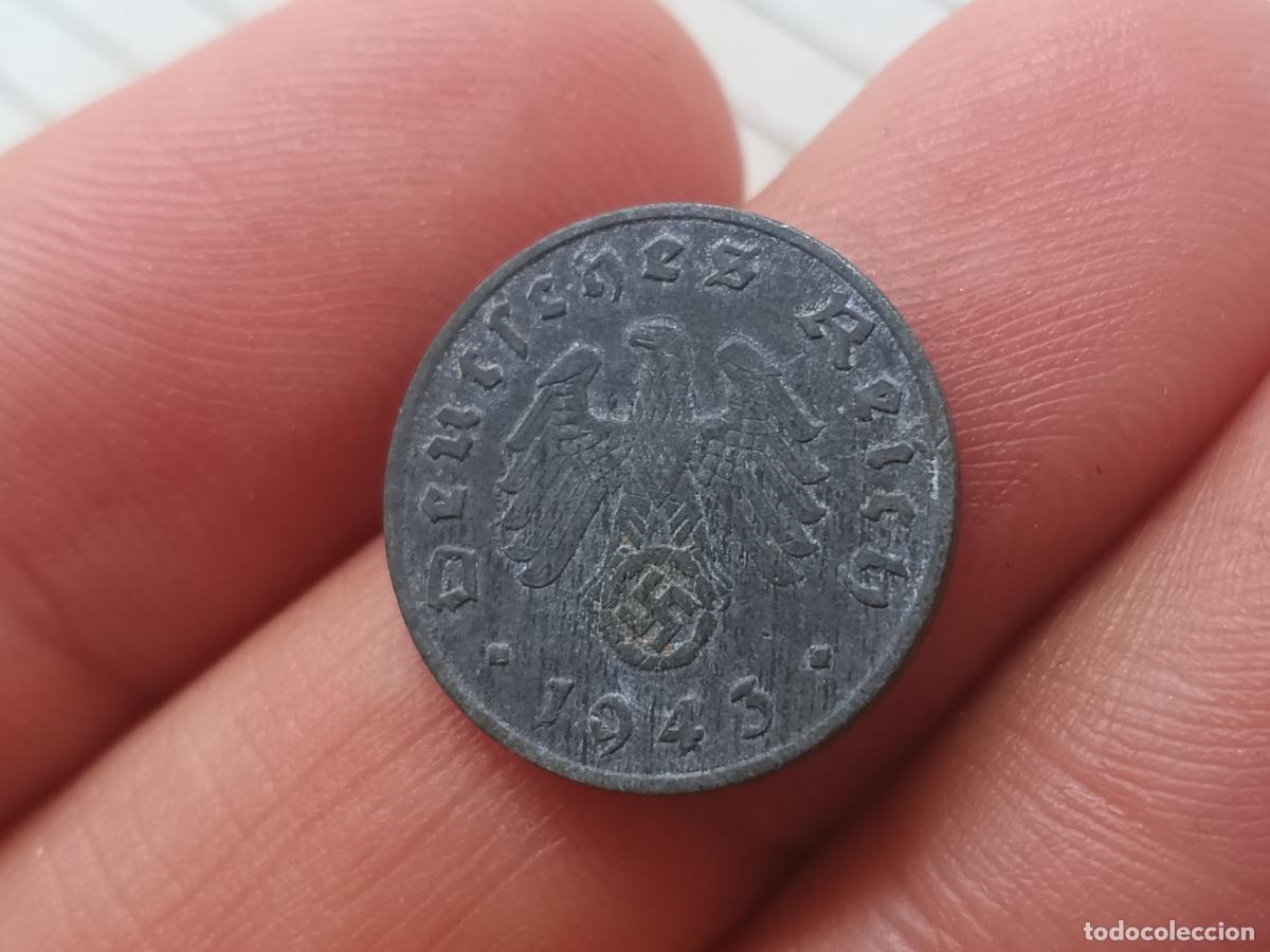 Monedas antiguas de Europa: ALEMANIA. 1 reichspfennig 1943 A