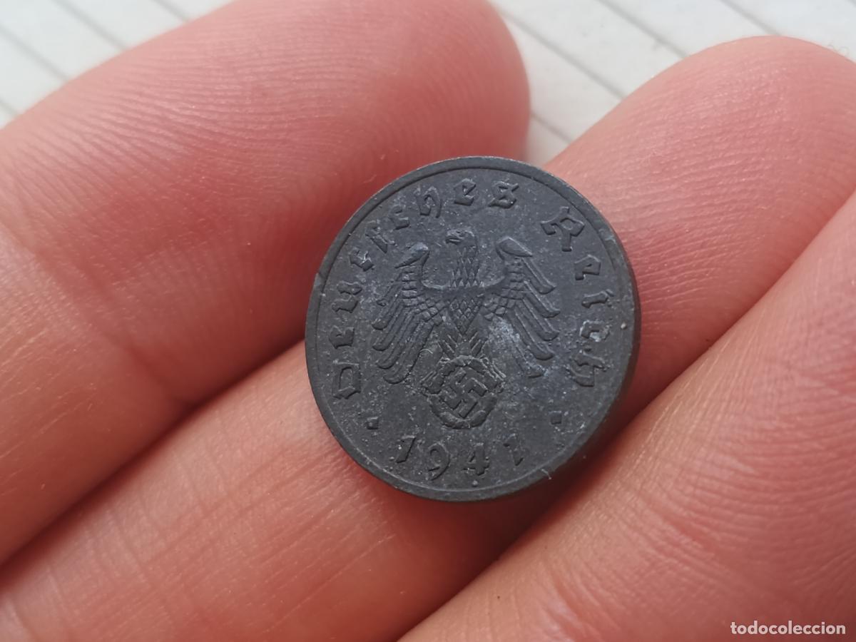 Monedas antiguas de Europa: ALEMANIA. 1 reichspfennig 1941 F