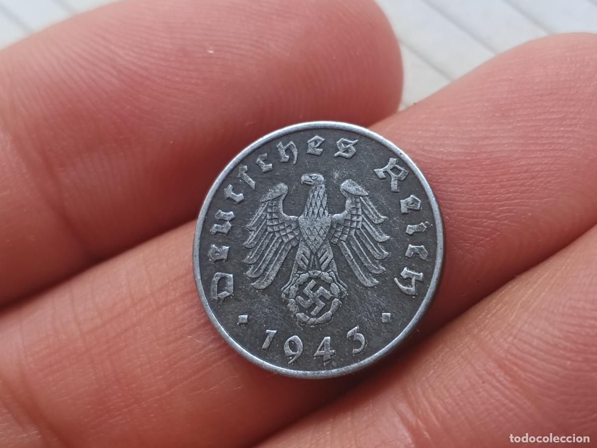 Monedas antiguas de Europa: ALEMANIA. 1 reichspfennig 1943 D