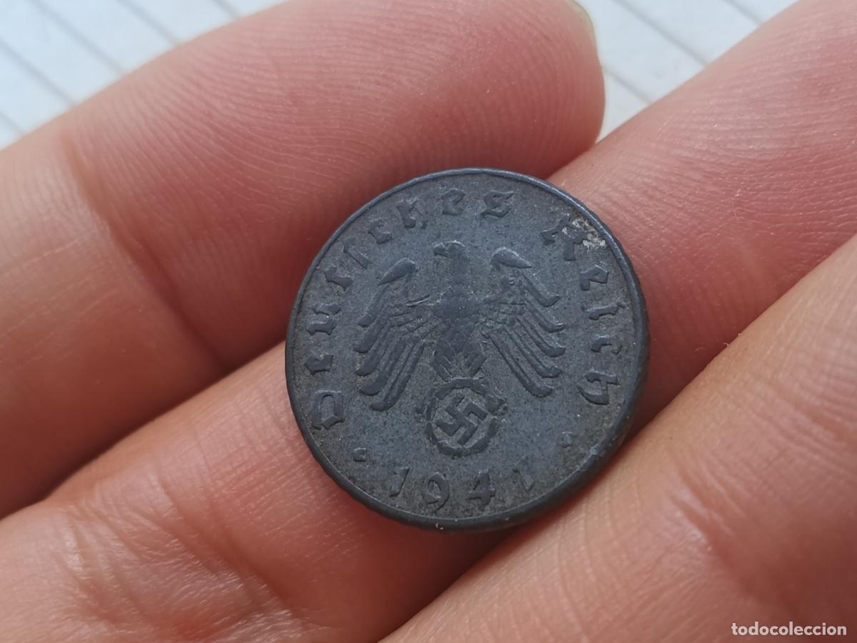 Monedas antiguas de Europa: ALEMANIA. 5 reichspfennig 1941 D