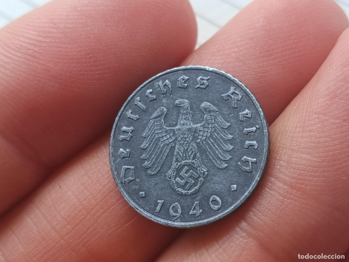 Monedas antiguas de Europa: ALEMANIA. 5 reichspfennig 1940 B