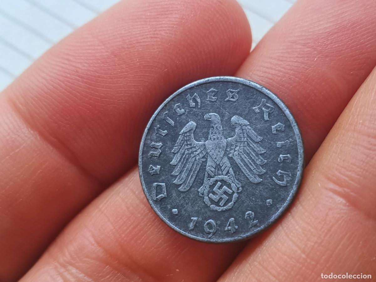 Monedas antiguas de Europa: ALEMANIA. 5 reichspfennig 1942 D