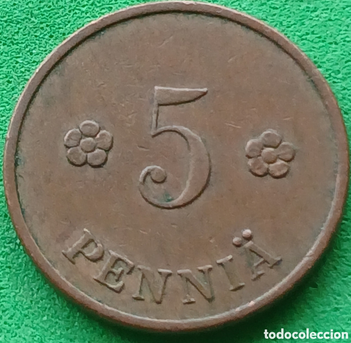 Monedas antiguas de Europa: Finlandia 5 pennia 1928 km#22