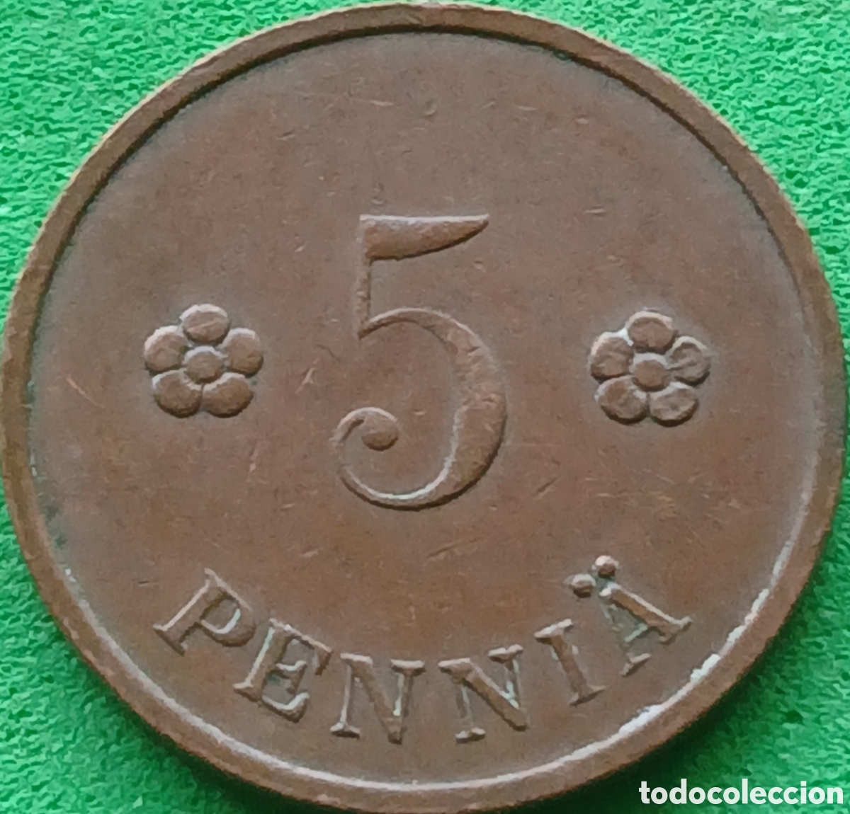 Monedas antiguas de Europa: Finlandia 5 pennia 1934 km#22