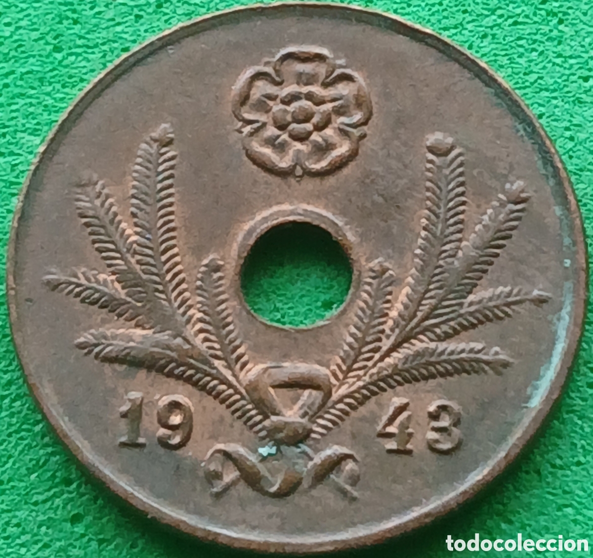 Monedas antiguas de Europa: Finlandia 5 pennia 1943 km#64 poco com&uacute;n
