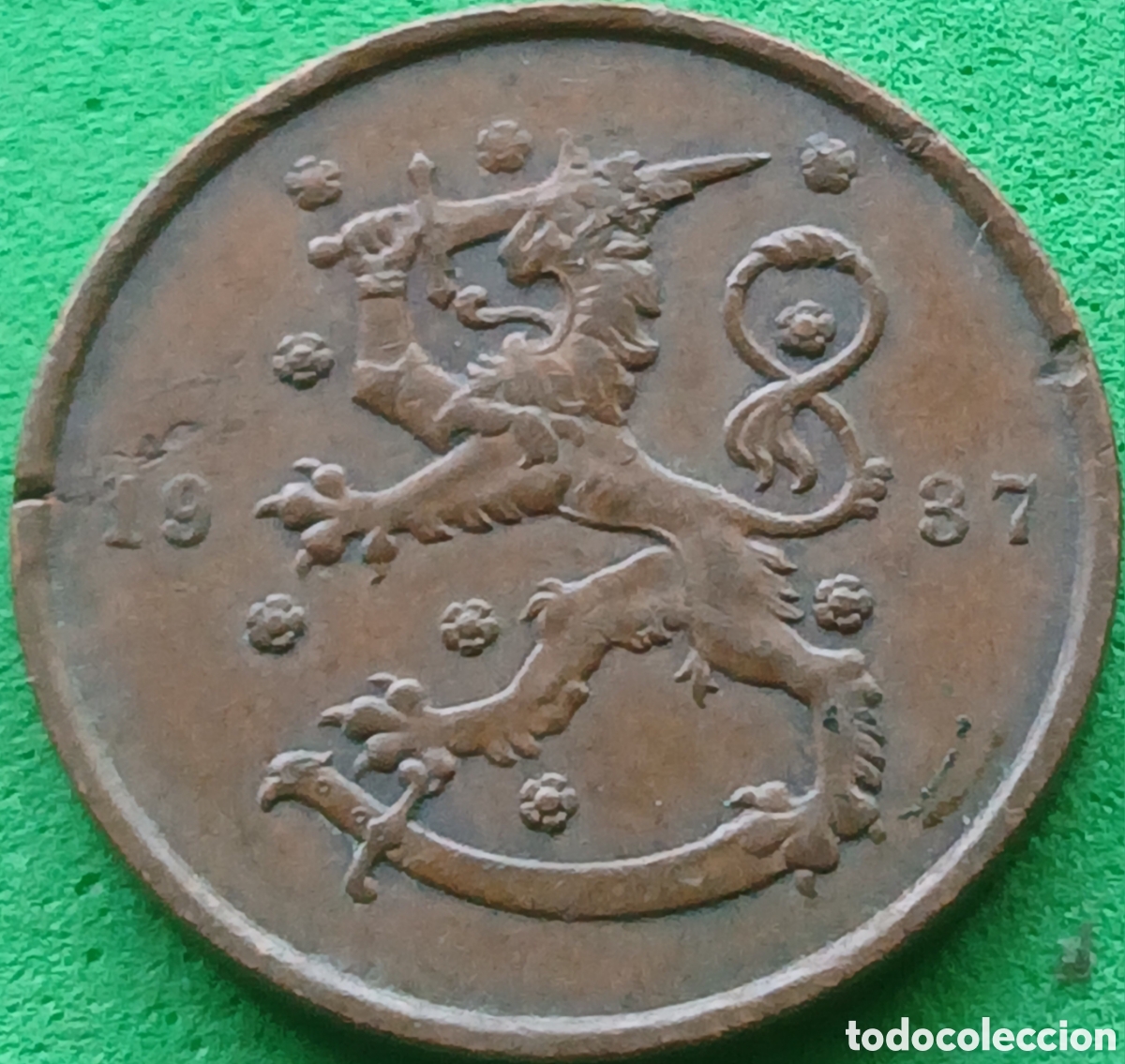 Monedas antiguas de Europa: Finlandia 10 pennia 1937 km#24