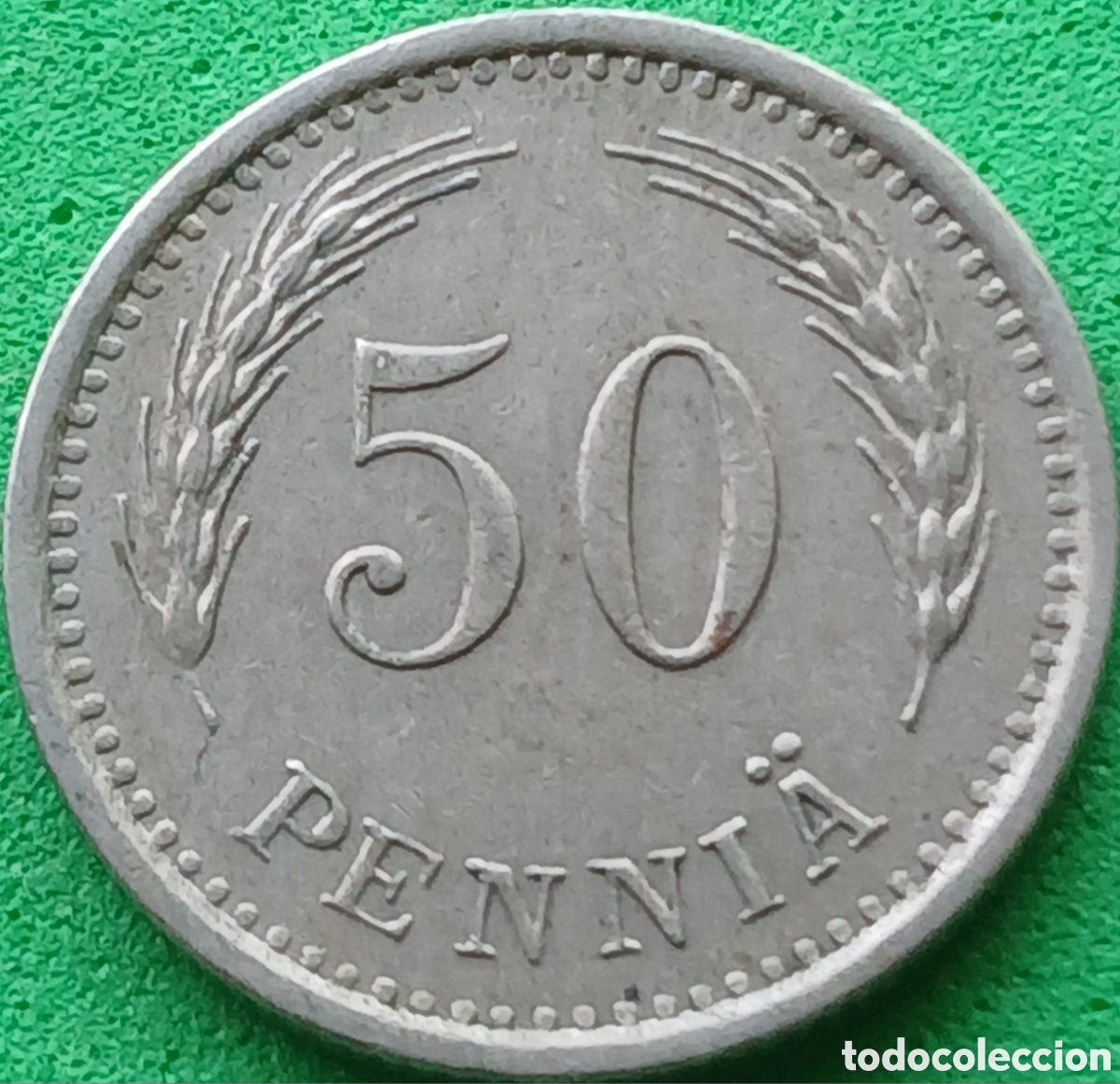 Monedas antiguas de Europa: Finlandia 50 pennia 1939 km#26