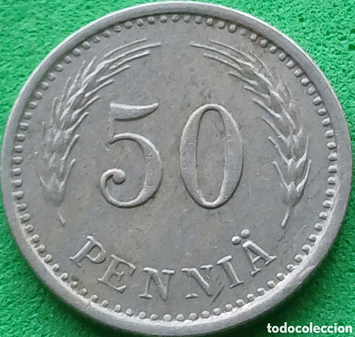 Monedas antiguas de Europa: Finlandia 50 pennia 1940 km#26