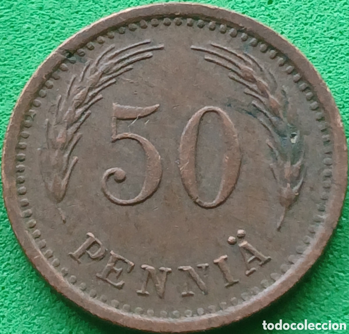 Monedas antiguas de Europa: Finlandia 50 pennia 1942 km#26a