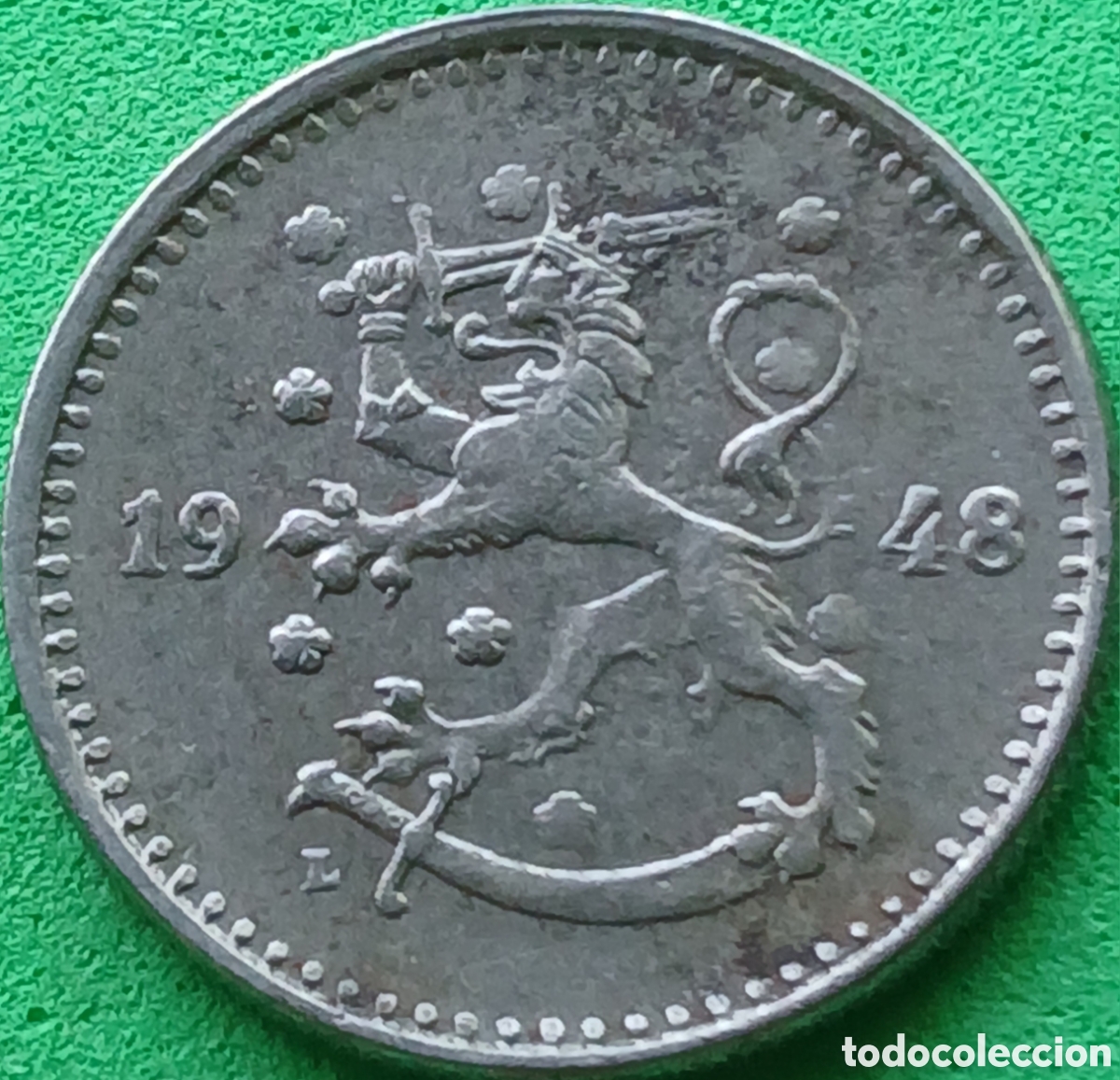 Monedas antiguas de Europa: Finlandia 1 marco 1948 km#30b