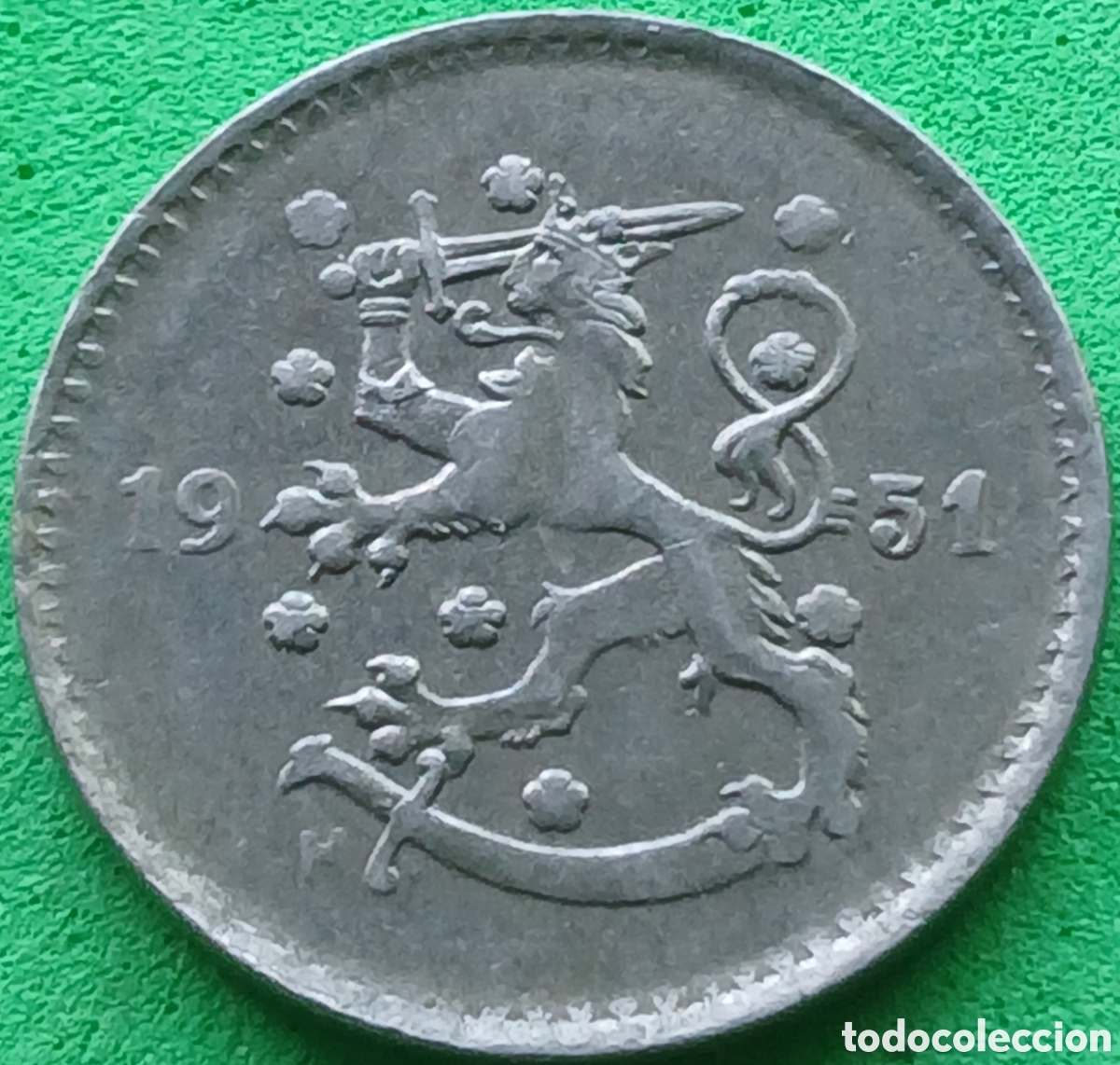 Monedas antiguas de Europa: Finlandia 1 marco 1951 km#30b