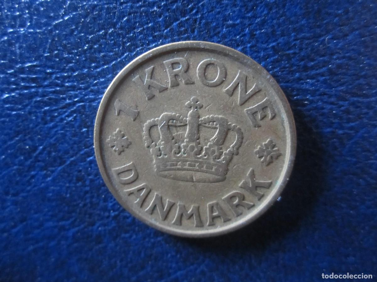 Monedas antiguas de Europa: Dinamarca 1 Corona 1925