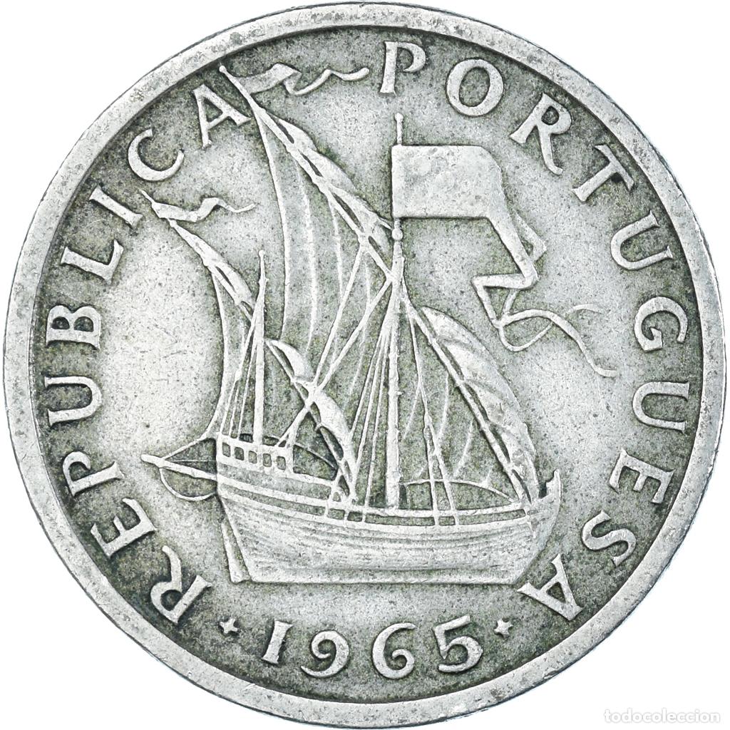 Monedas antiguas de Europa: [#1439592] Moneda, Portugal, 5 Escudos, 1965