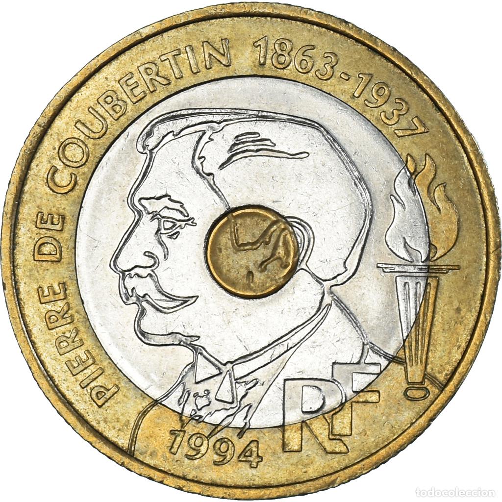 Monedas antiguas de Europa: [#1335998] Moneda, Francia, 20 Francs, 1994