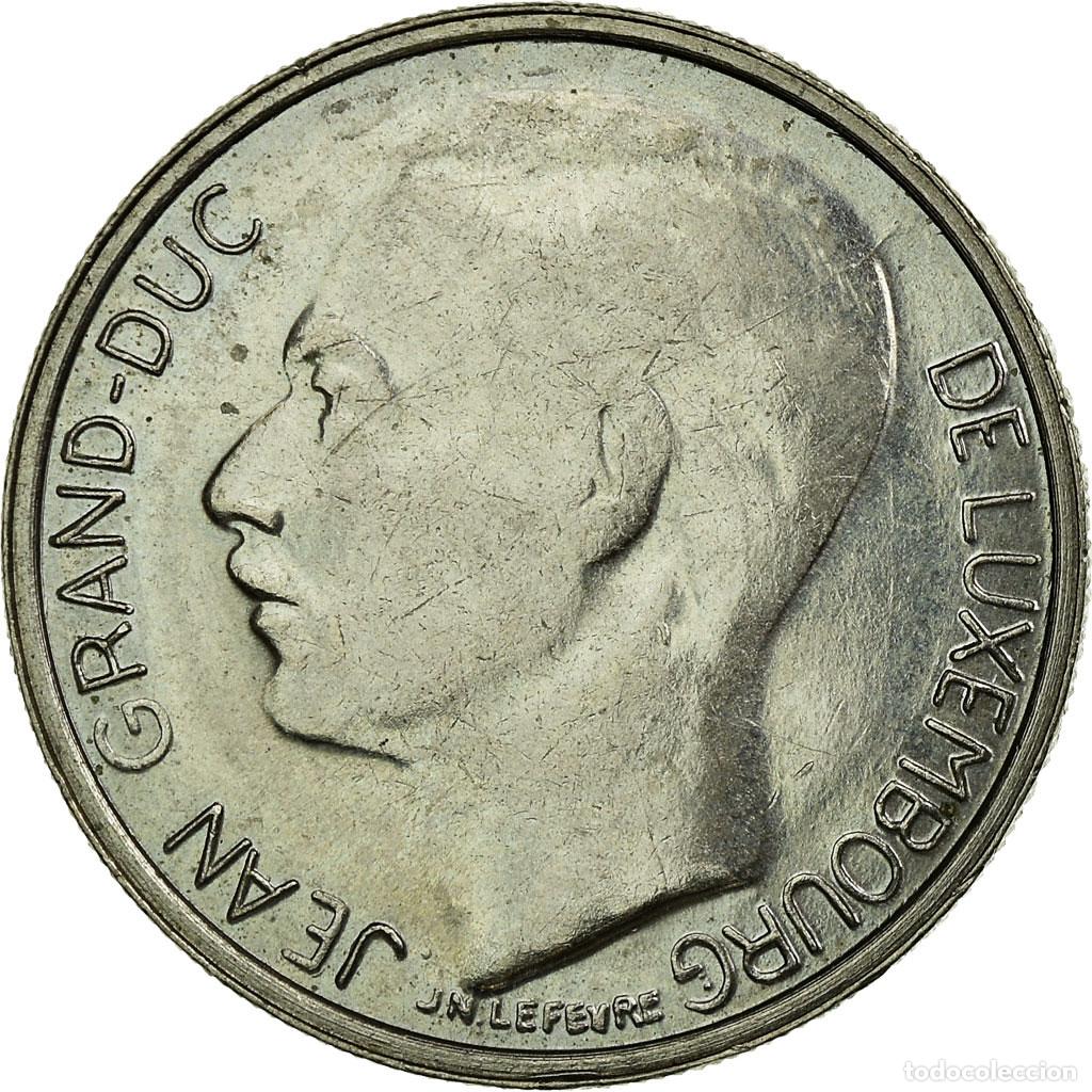 Monedas antiguas de Europa: [#317455] Moneda, Luxemburgo, Jean, Franc, 1987, MBC, Cobre - n&iacute;quel, KM:59