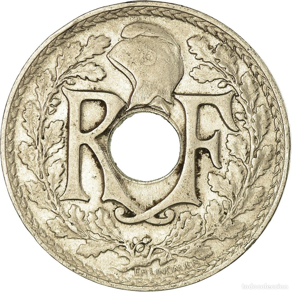 Monedas antiguas de Europa: [#850166] Moneda, Francia, Lindauer, 25 Centimes, 1914, MBC, N&iacute;quel, KM:867, Gadoury:379
