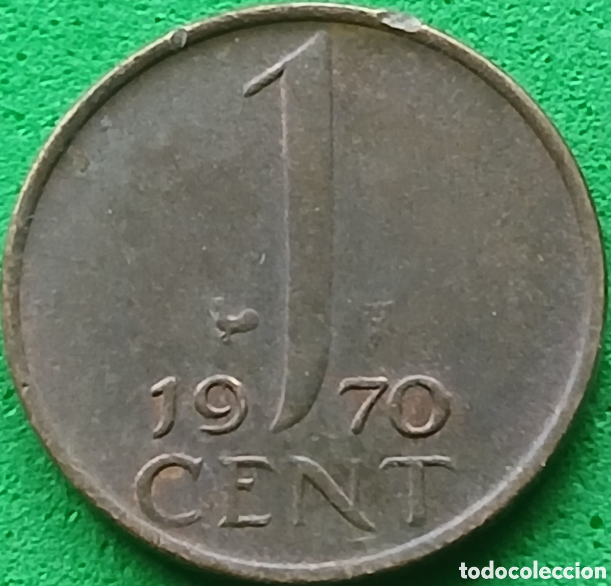 Monedas antiguas de Europa: Pa&iacute;ses Bajos 1 cent 1970 km#180