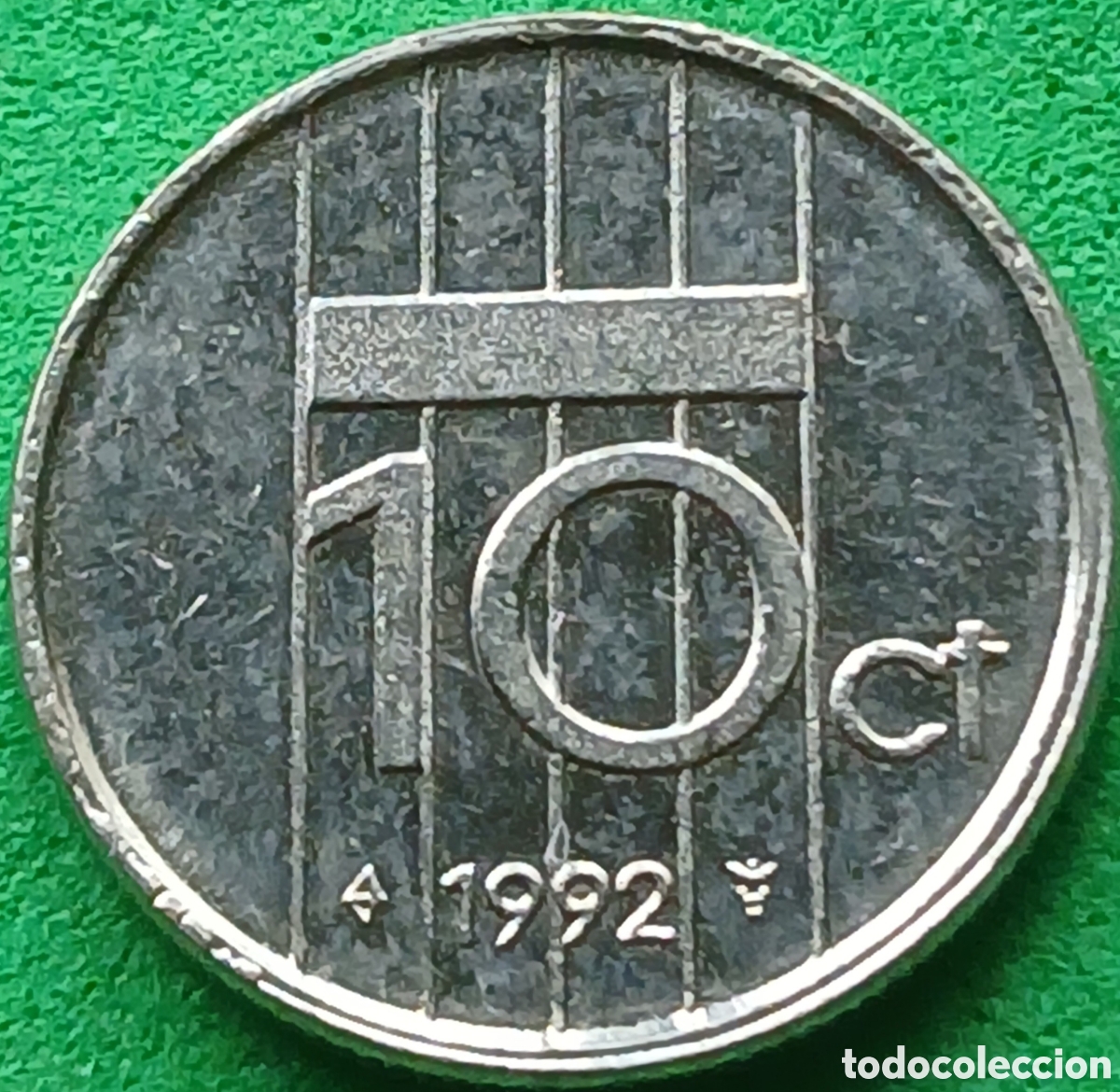 Monedas antiguas de Europa: Pa&iacute;ses Bajos 10 cent 1992 km#203
