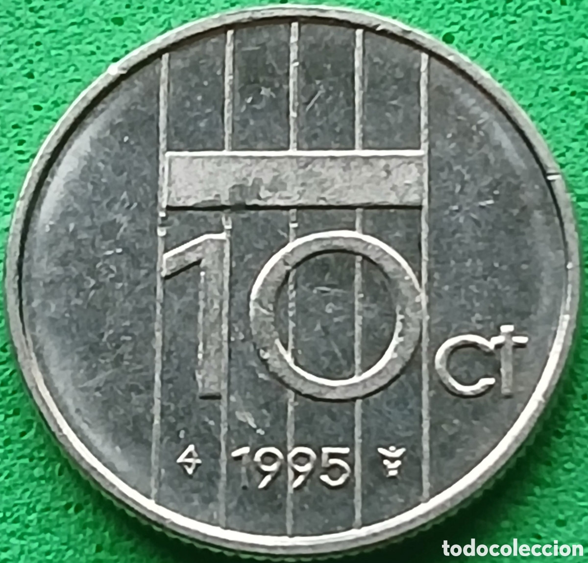 Monedas antiguas de Europa: Pa&iacute;ses Bajos 10 cent 1995 km#203