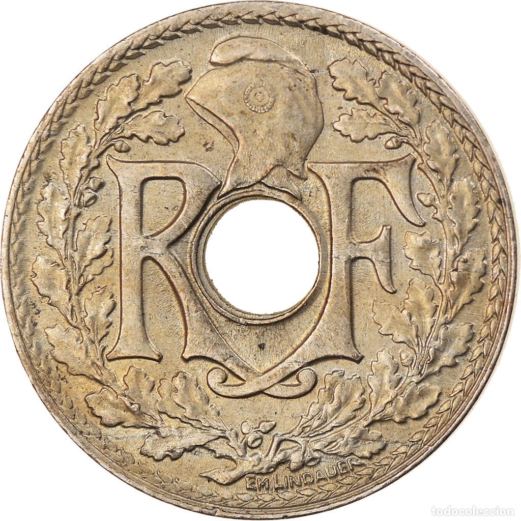 Monedas antiguas de Europa: [#745013] Moneda, Francia, Lindauer, 10 Centimes, 1917, Paris, MBC, Cobre - n&iacute;quel