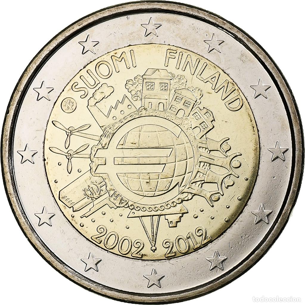 Monedas antiguas de Europa: [#1305077] Finlandia, 2 Euro, Introduction de l'euro, 2012, Vantaa, Bimet&aacute;lico, SC, KM:178