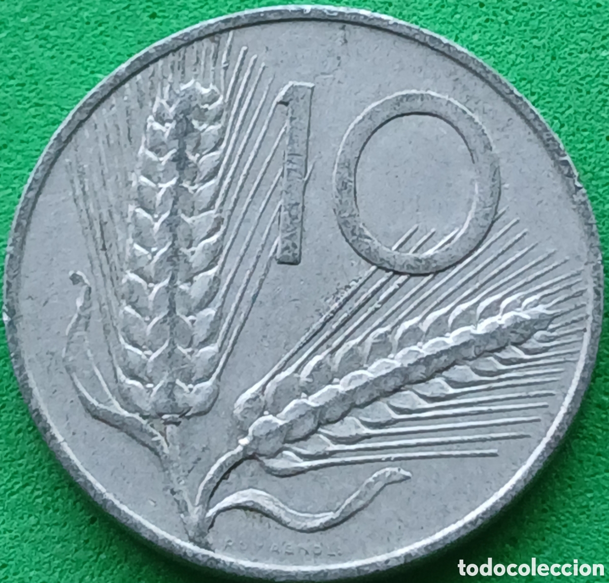 Monedas antiguas de Europa: Italia 10 liras 1952 km#93