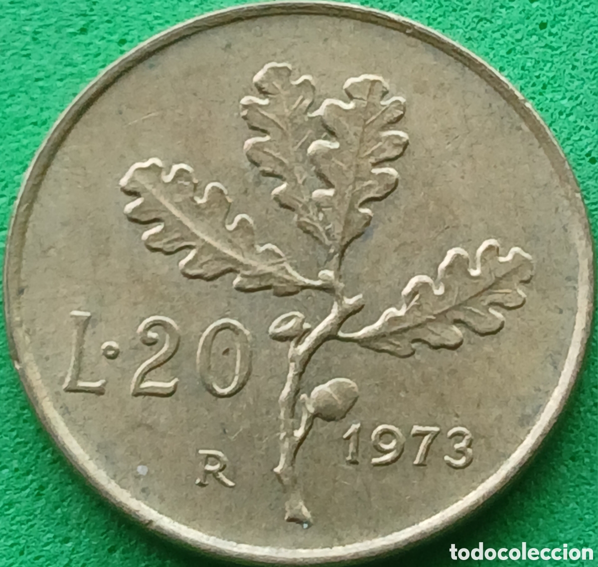 Monedas antiguas de Europa: Italia 20 liras 1973 km#97