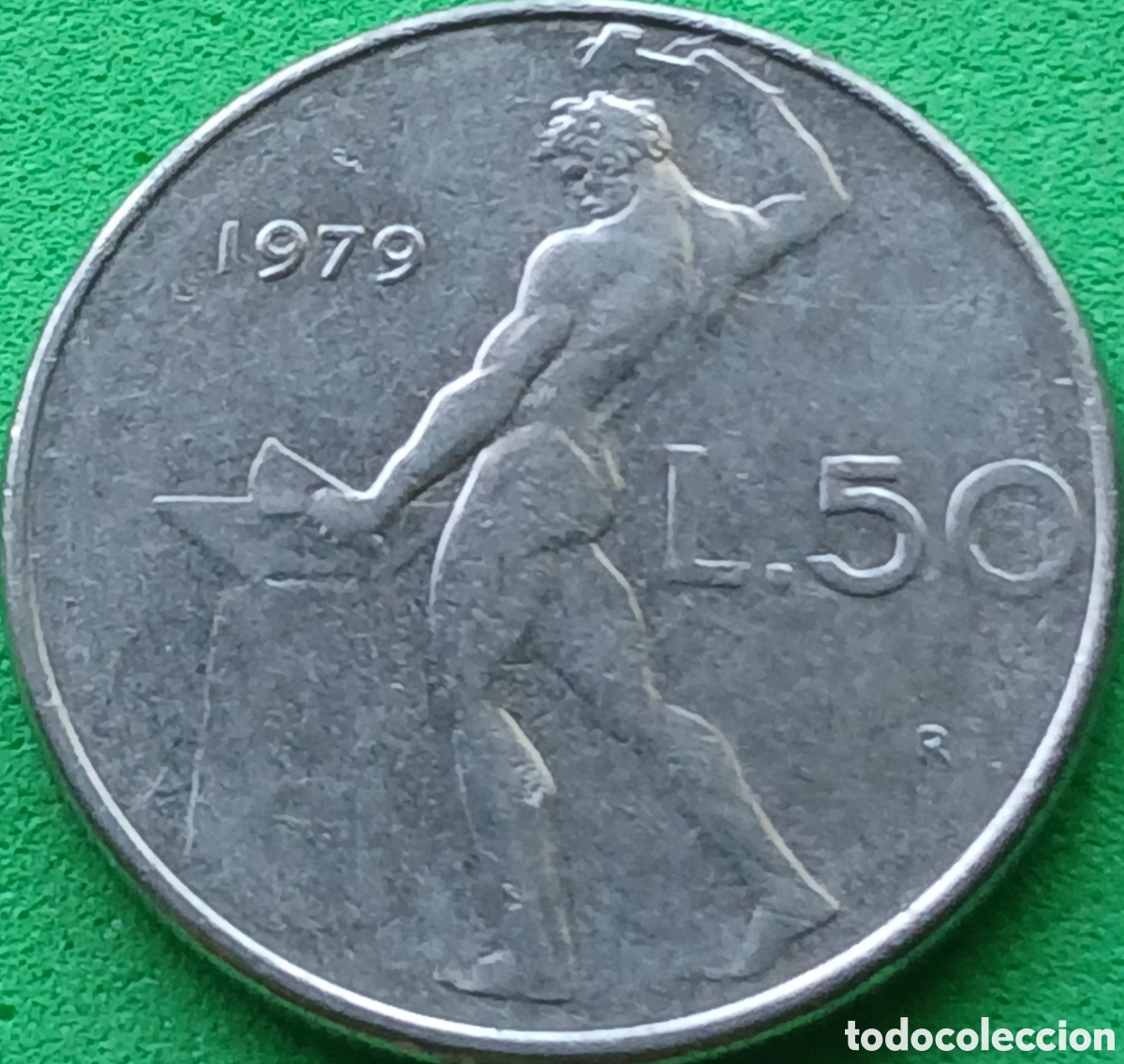 Monedas antiguas de Europa: Italia 50 liras 1979 km#95.1